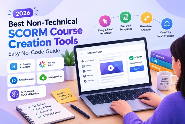 Best No-Code SCORM Course Creation Tools for 2026