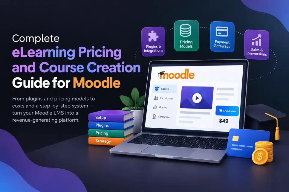 Moodle eLearning pricing and course creation guide for selling online courses