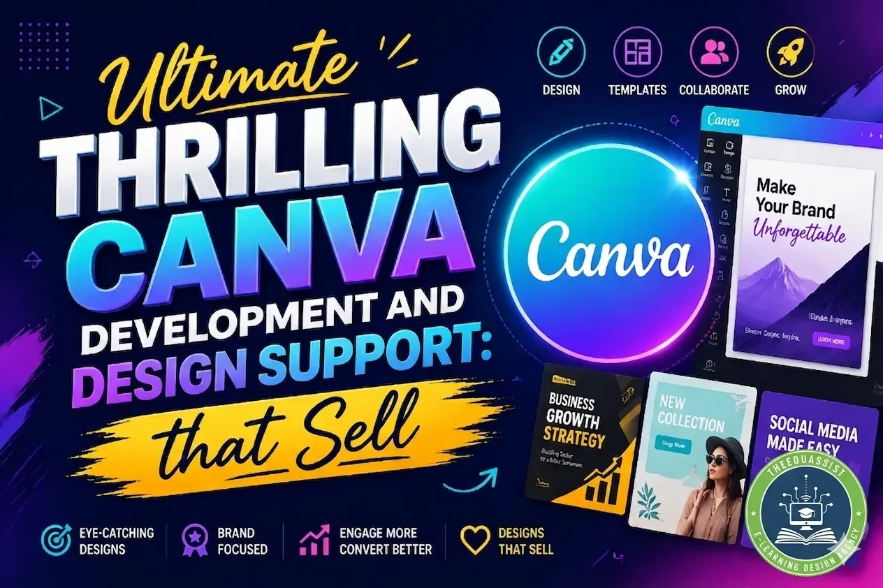 Ultimate Canva development and design support strategy for business growth and brand engagement.