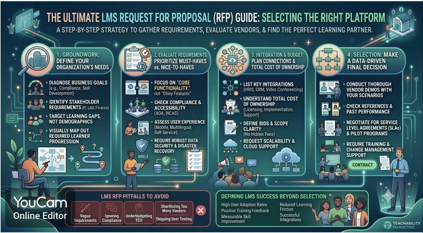 LMS RFP template for learning management system vendor selection